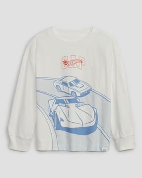 gap kids Boys Hot Wheels Print Print Round-Neck T-Shirt-picture-17