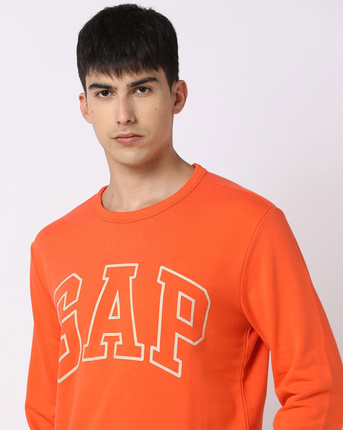 Gap orange clearance sweatshirt