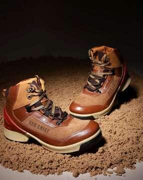 High-Tops Casual Shoes with Lace-Fastening-image-42