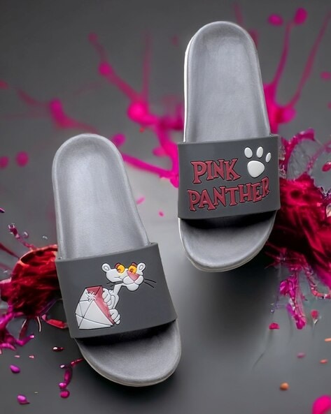 Pink panther flip flops online