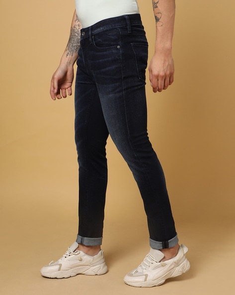 Dark Blue Skinny Fit Jeans