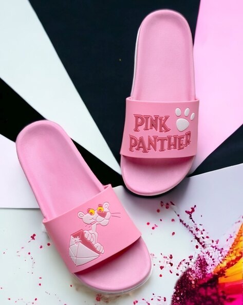 Pink deals panther slides