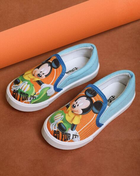 Mickey mouse canvas outlet shoes