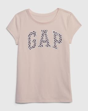 gap kids Logo Print Slim Fit Round-Neck T-Shirt-picture-31