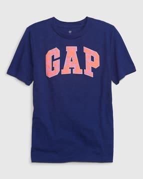 gap kids Boys Brand Print Relaxed Fit Round-Neck T-Shirt-picture-28