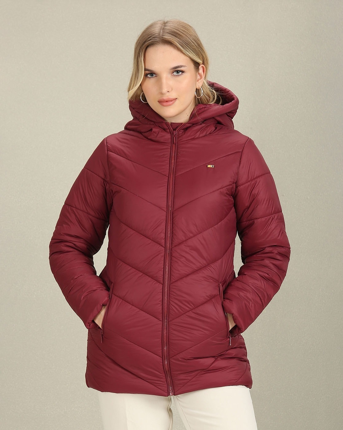 Fab Funnel Quilted Puffer Jacket - Dark Forest - Bernardo