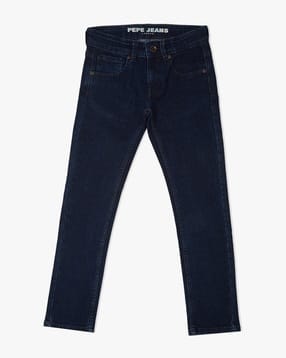 pepe jeans Para Cashed Mid-Rise Slim Fit Jeans-picture-12