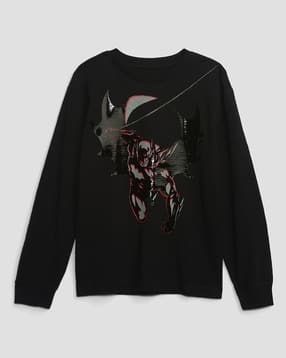 Batman Crew-Neck Cotton T-Shirt-image-39