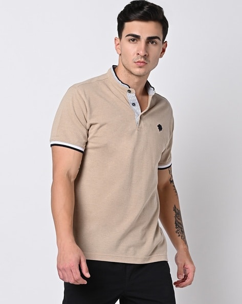 Buy Beige Tshirts for Men by NETPLAY Online