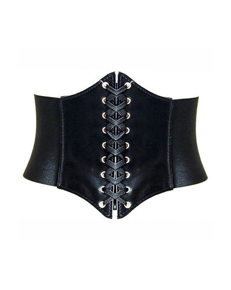 Buy TRANSPARENT LACE-DETAIL LACK CORSET for Women Online in India