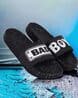 kapani black slide flip flop