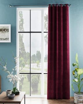 bianca Self-Design Blackout Eyelet Curtain-picture-45