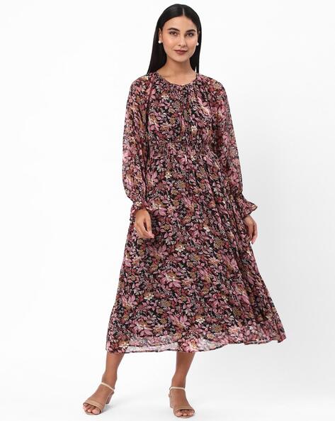 Buy Peach Dresses for Women by U & F Online