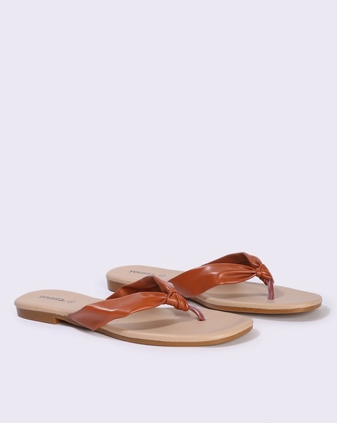 Women Thong-Strap Flip-Flops