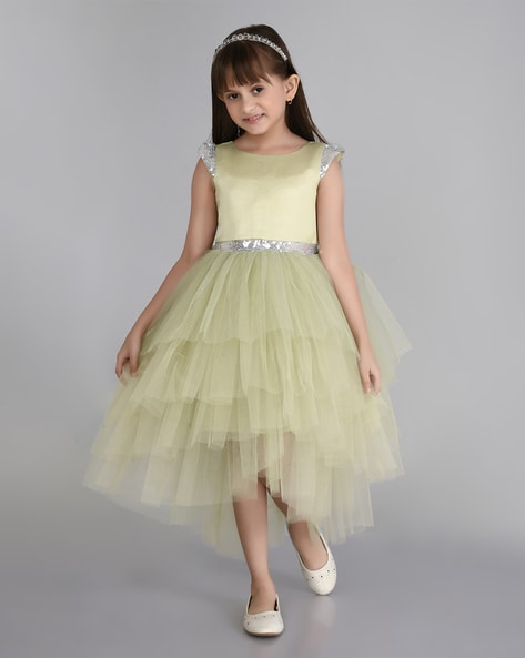 Buy Orange Dresses & Frocks for Girls by TOY BALLOON Online | Ajio.com