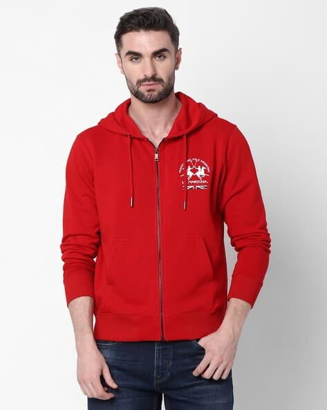 Buy Red Sweatshirt Hoodies for Men by La Martina Online