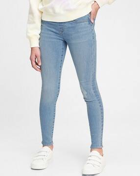 gap kids Girls Light-Wash Distressed Jeans-picture-12