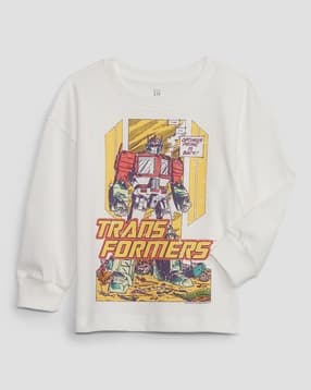 gap kids Boys Transformers Print Round-Neck T-Shirt-picture-29
