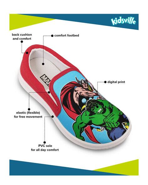 avengers themed shoes