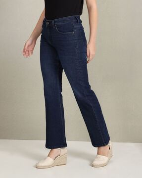 Buy online Women's Plain Slim Fit Jeans from Jeans & jeggings for Women by  Showoff for ₹1259 at 70% off