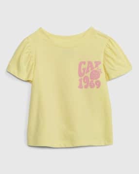 gap kids Brand Print Round-Neck T-Shirt-picture-21