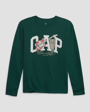 gap kids Boys Printed Relaxed Fit Round-Neck T-Shirt-picture-36