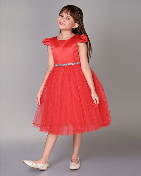 Net Toy Balloon KIDS Girls DUSTY ROSE Party Wear Gown TBFB22-101DR, Size:  1-12 Years at Rs 599 in Faridabad