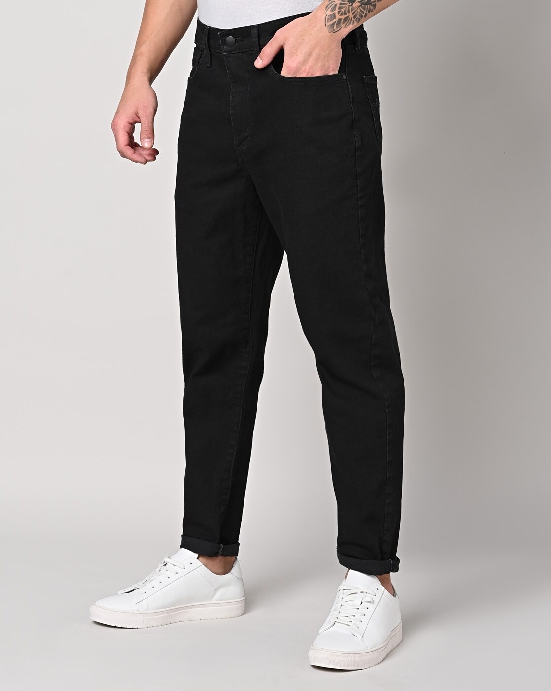 Marks and clearance spencer tapered jeans