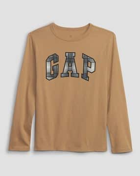 Boys Logo Print Relaxed Fit Round-Neck T-Shirt-image-28