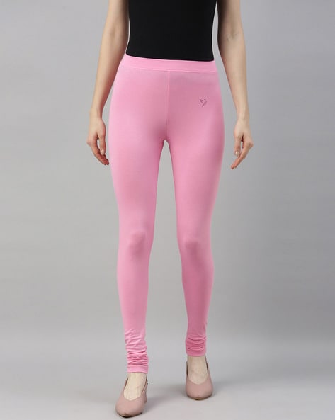 Pink Lycra Cotton Leggings For Women at Rs.180/Piece in tiruppur offer by  Shri Dhanam Co