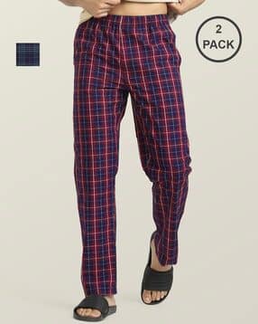 xyxx Pack of 2 Checked Pyjamas-picture-39