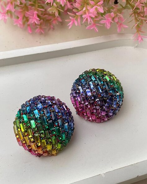 Amazon.com: Purple Myrtle Rainbow Dangle Earrings for Women, Girls, Teens,  and Young Adults. Super Cute Glitter Rainbow Earrings. Rainbow and Gold  Glitter Accented Stud Top Earrings. Lightweight Rainbow Earrings with  Glitter Accents!