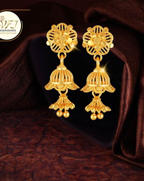New 6 Gram Gold Earrings Designs 2024 | favors.com