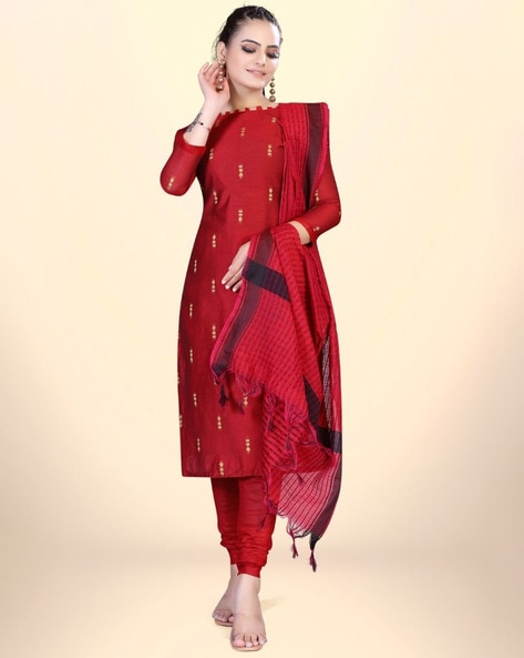 Buy DEMARCA Womens Cotton Dress Material | Shoppers Stop