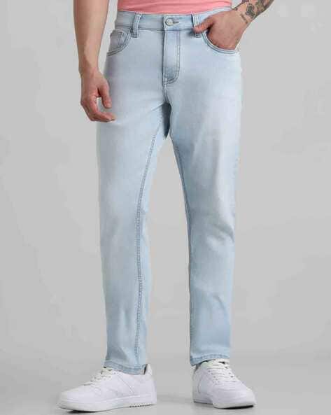 Buy Light Blue Denim Jeans for Men by Jack Jones Online