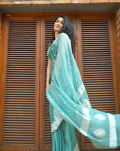 Bermondsey Kanjivaram Banarasi Silk Saree with Blouse Piece