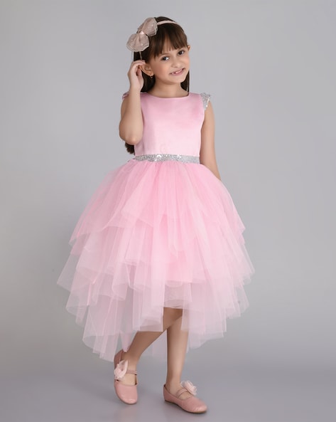 Buy Aqua Dresses & Frocks for Girls by TOY BALLOON Online | Ajio.com