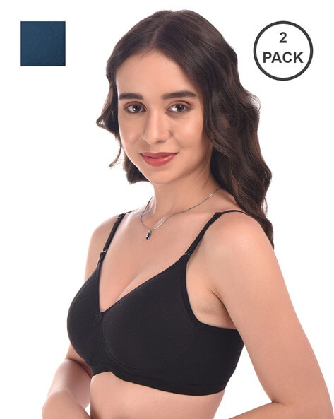 Pack of 2 Full-Coverage Push-Up Bras