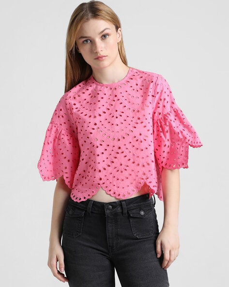 Buy Pink Tops for Women by ONLY Online