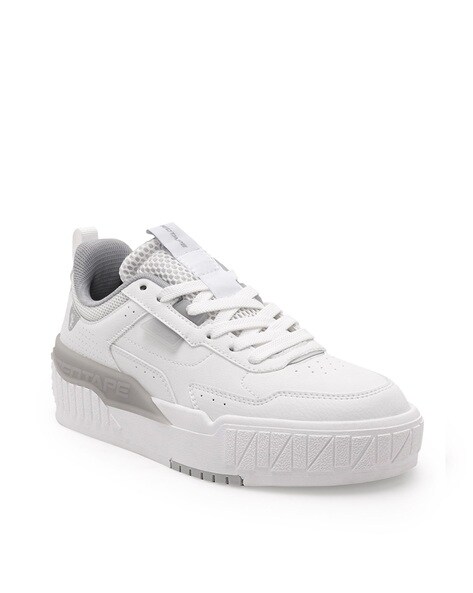 White on sale mid tops