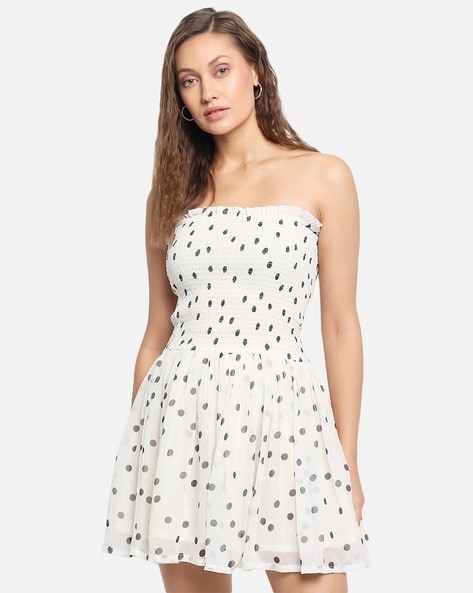 Skater dress polka outlet dot