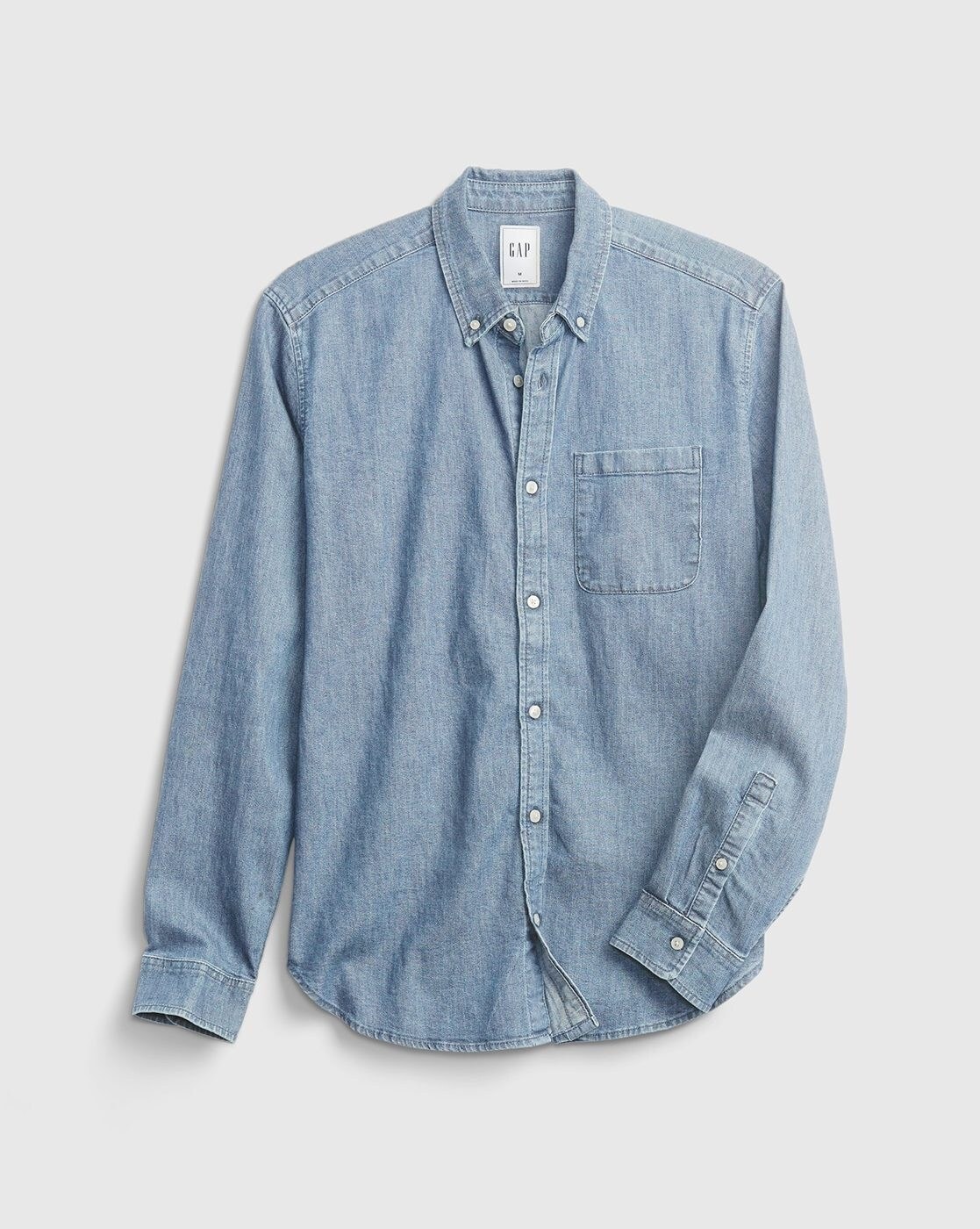 Vantage 1977S - Men's Short-Sleeve Hudson Denim Shirt $28.89 - Woven/Dress  Shirts