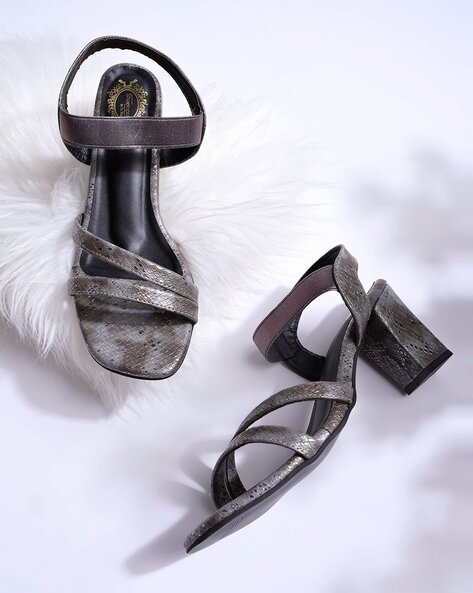 Cleo Grey Sandal 80 Sandals in Gray for Women | Rene Caovilla®