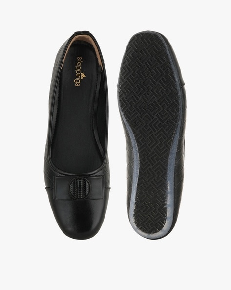 Buy Black Flat Shoes for Women by Steppings Online