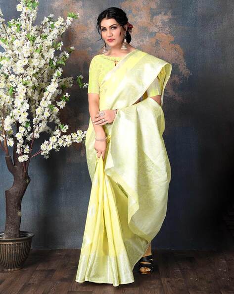 lemon-yellow-saree-in-organza-with-gotta-patti-and-cut-dana-embroidered-border-and-butti-design-online-kalki-fashion-k006sb133ay-sg73886_2_  - Kalki Fashion Blog – Latest Fashion Trends, Bridal Fashion, Style Tips,  News and Many More