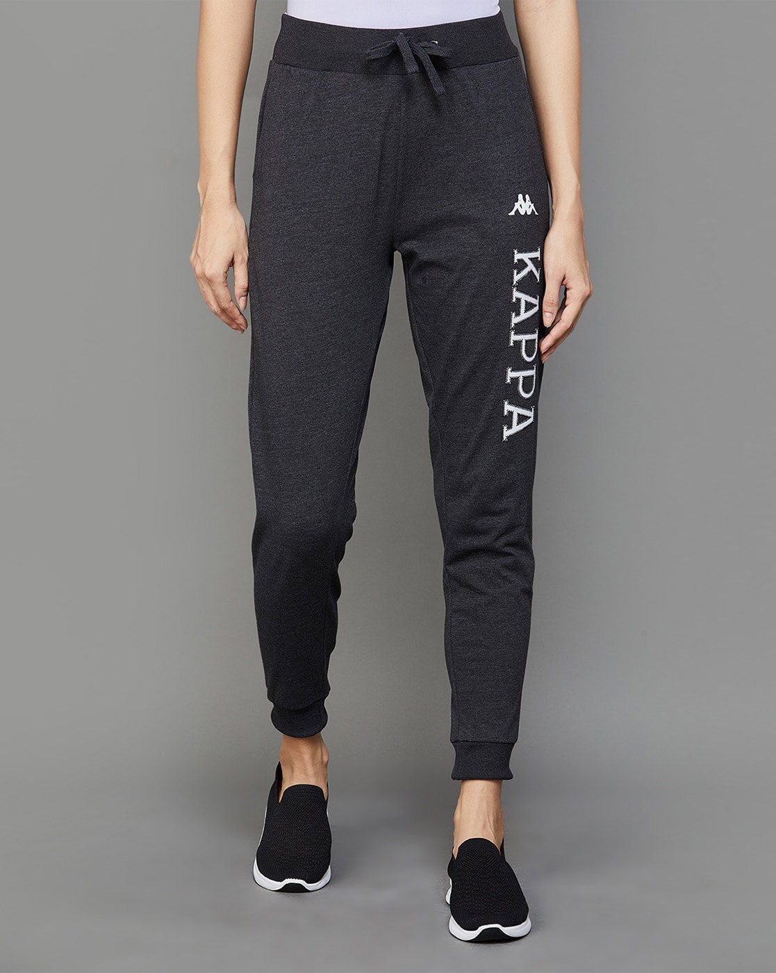 Buy Kappa Women Comfort Fit Maroon Printed Joggers - Track Pants for Women  8441485 | Myntra