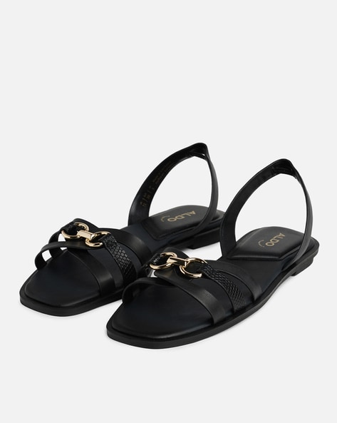 GUCCI Metallic Laminate Calfskin GG Marmont Ankle Wrap Flat Sandals 35  Salmone 718705 | FASHIONPHILE