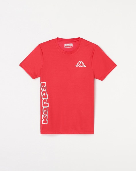 Kappa Logo Print Round-Neck T-Shirt