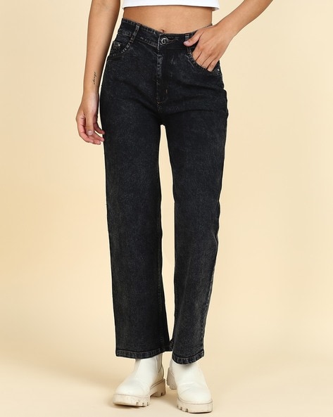 Buy Black Jeans & Jeggings for Women by GLOSSIA Online