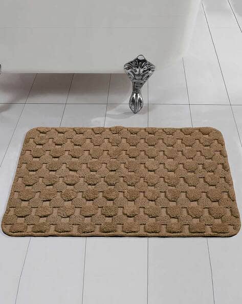 Yano Geometric Pattern Antiskid Bath Mat